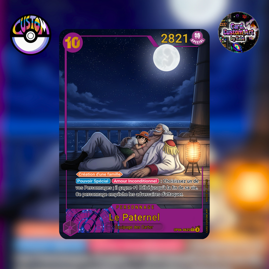 Carte One Piece personnalisée