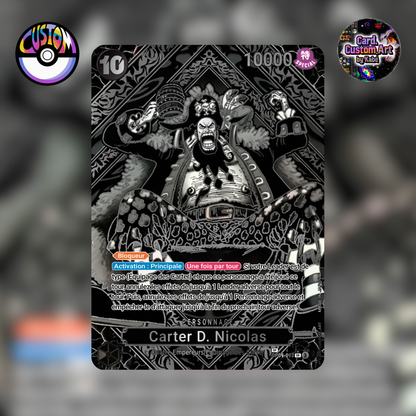 Carte One Piece personnalisée