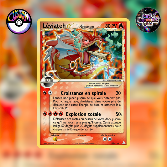 Carte Pokémon "Leviateh 🌟"