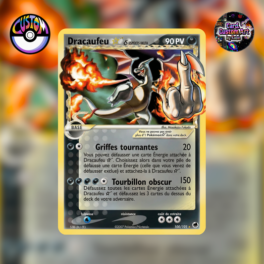 Carte Pokémon "Dracaufxck 🌟"