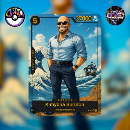 Carte One Piece personnalisée