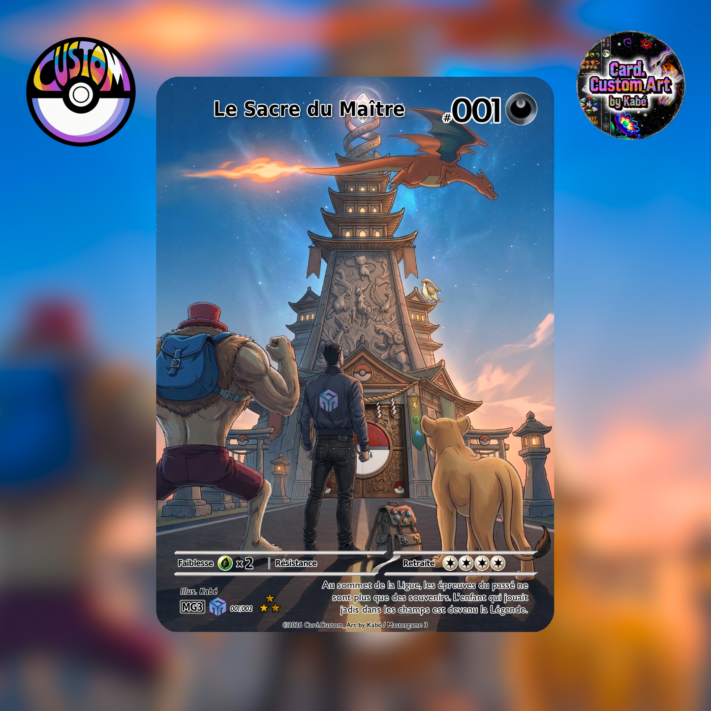 Carte Pokémon personnalisée