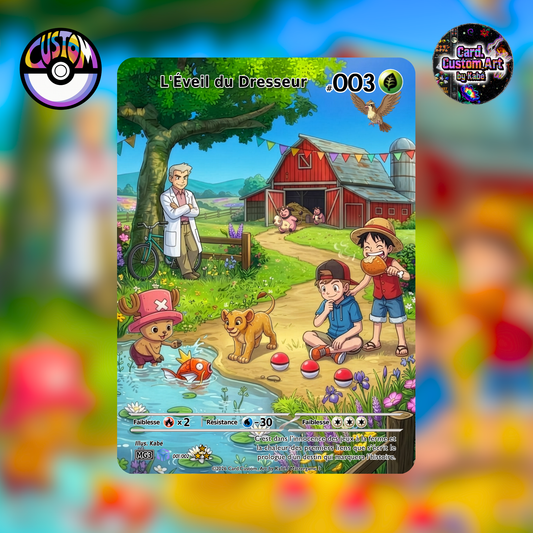 Carte Pokémon personnalisée