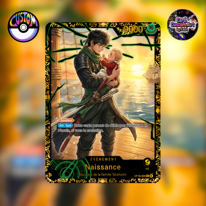 Carte One Piece personnalisée