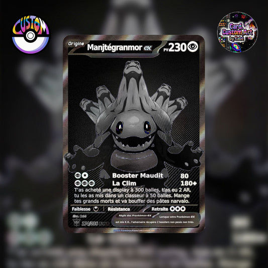 Carte Pokémon "Manjtégranmor" SV11 Black