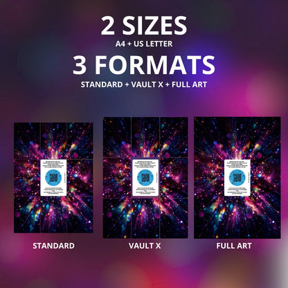 Mega-Floette ex 117 Chaos Ascendant / Illustration immersive pour binder JCC / Mega Floette ex 117 Chaos Rising / Immersive T
