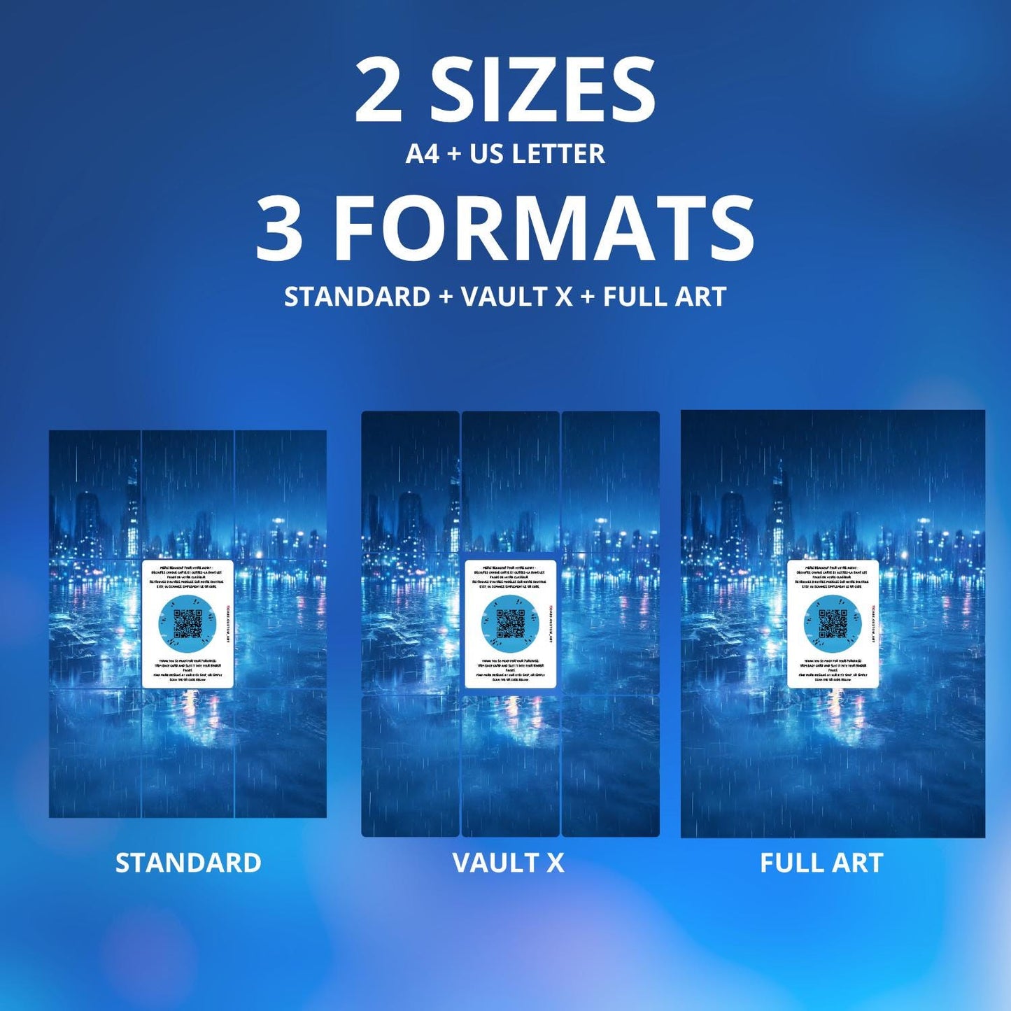 Têtarte 176 151 / Illustration immersive à imprimer pour page de binder JCC / Poliwhirl 176 151 / Immersive printable TCG bin