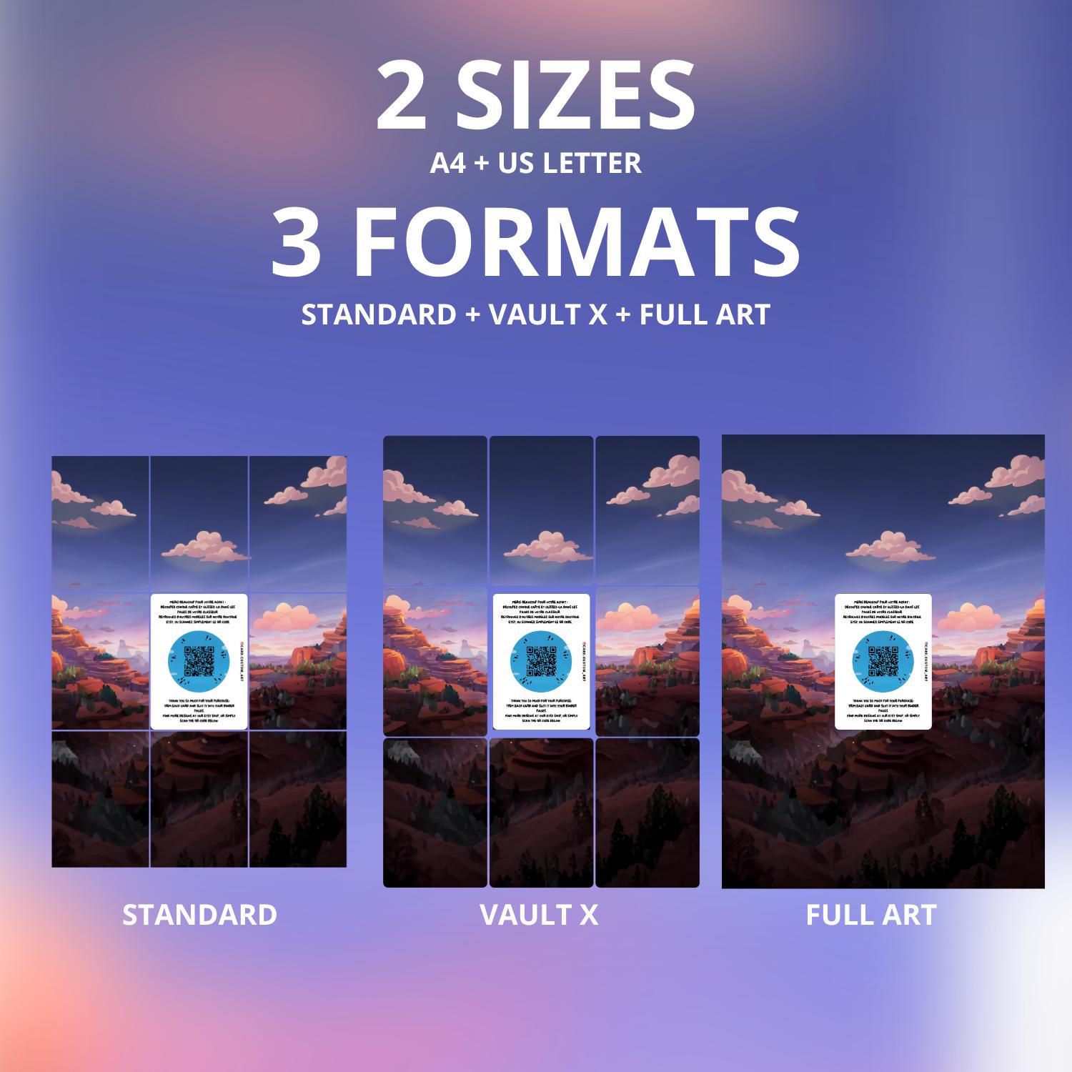 Dracaufeu ex 199 151 / Illustration numérique immersive pour binder JCC / Charizard ex 199 151 / Immersive printable TCG bind