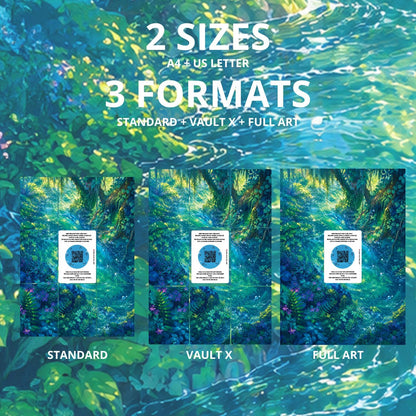 Grenousse 088 Chaos Ascendant / Illustration immersive pour binder JCC / Froakie 088 Chaos Rising / Immersive printable TCG b