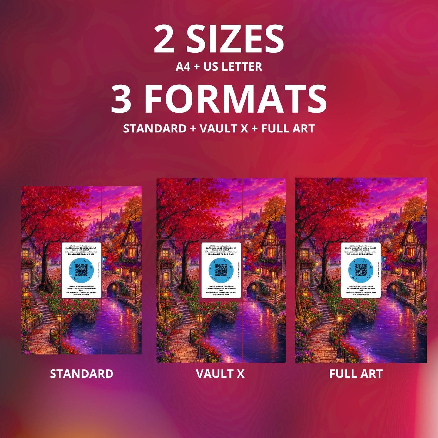 Osselait 040 Gem Pack Vol. 3 / Illustration immersive pour binder JCC / Cubone 040 Gem Pack Vol. 3 / Immersive printable TCG 