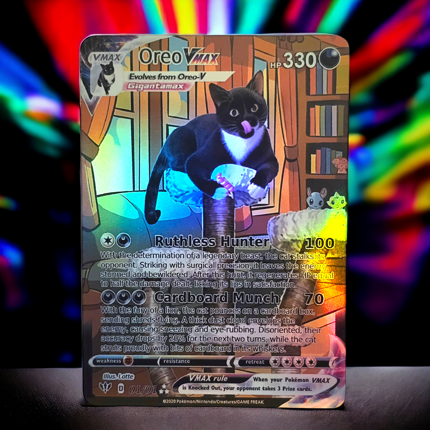 Carte Pokémon personnalisée