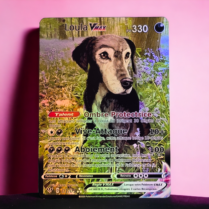 Carte Pokémon personnalisée